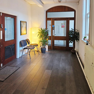 Second floor entrance of serviced office spaces in Bradshawgate, Bolton.